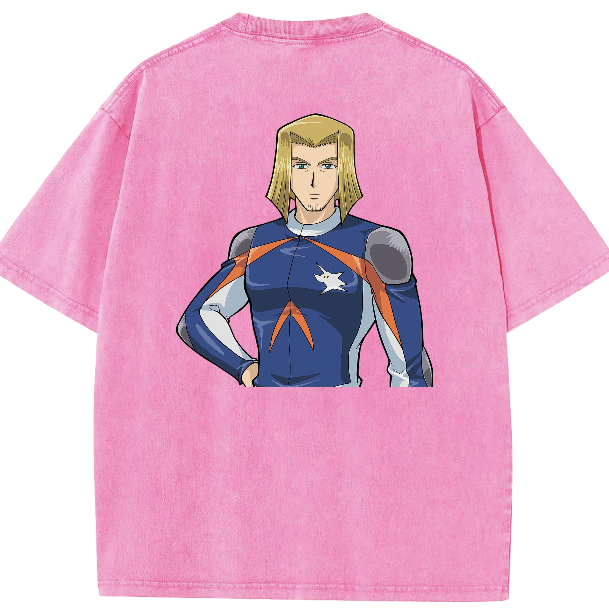 （画像用） 遊☆戯☆王 Yu-Gi-Oh! 綿100% ヴィンテージ風 半袖Tシャツ（背面プリント）